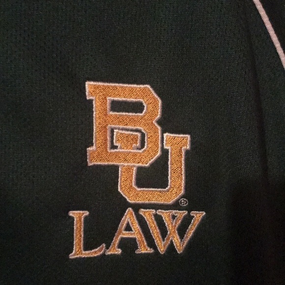Baylor University Law School Green Golf Style Polo Colorado Timberline Mens L - Picture 4 of 12